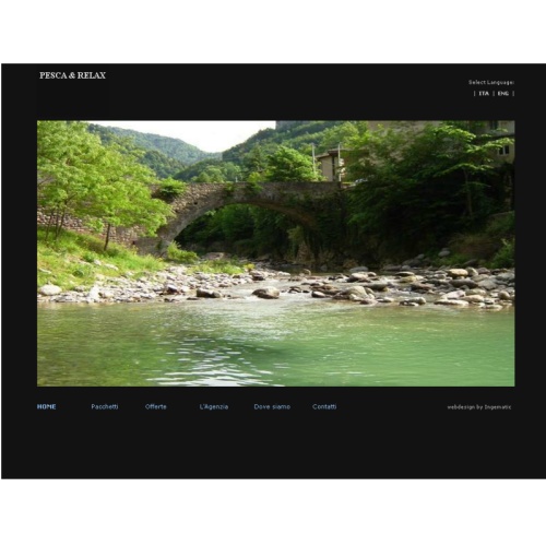 Portfolio Ingematic - Cliente Pesca & Relax - Anteprima Sito Web Ecommerce